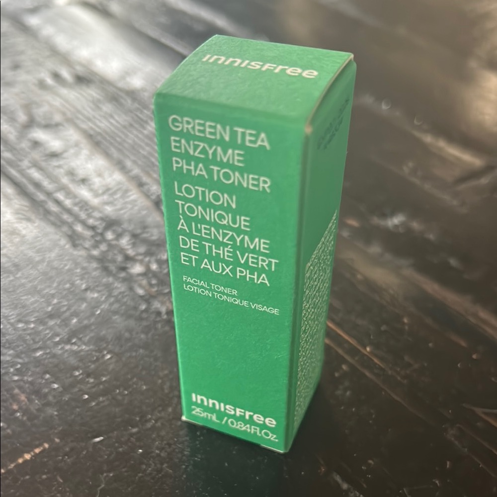 NEW! INNISFREE green tea enzyme PHA toner!